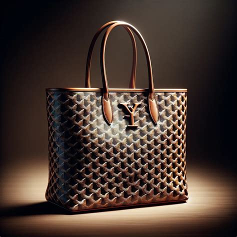 inside of a goyard bag|authentic goyard tote bag.